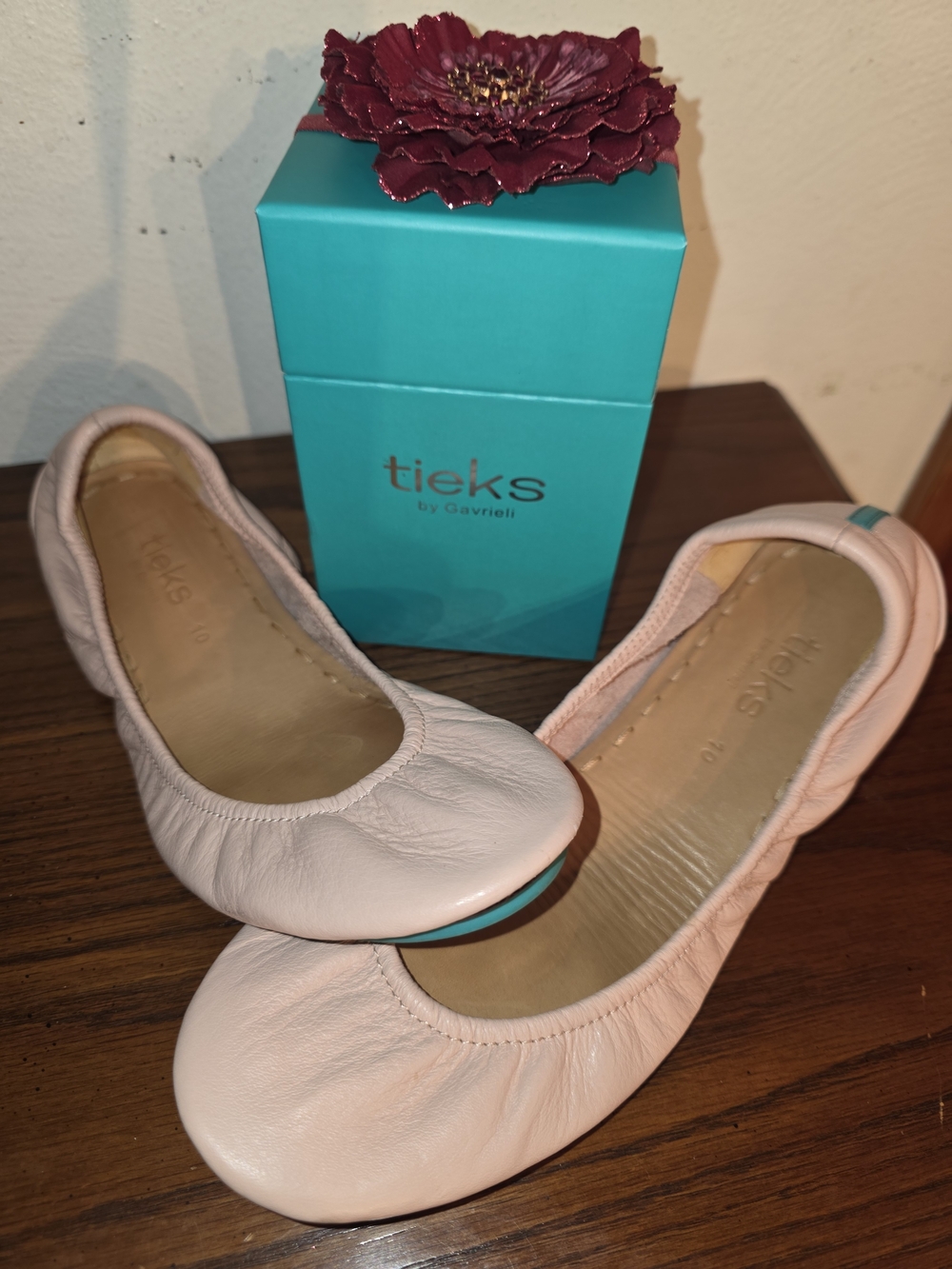 Tieks Women's Ballet Flats in Light Pink